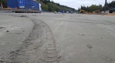 Beton na dálnici D1 poškozený řidičem opraví ve čtvrtek