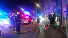Požár elektrokoloběžky poničil obchod v pražské Michli