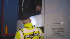 Stojí, kde nemají. Policie trestala kamioňáky, ti se zlobí!