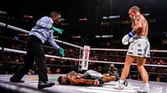 Youtuber Paul stále neporažen: Bývalého UFC šampiona tentokrát poslal k zemi