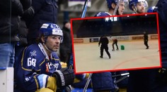 Útok na Jágra! Během tréninku ho ohrožoval muž s nožem. VIDEO