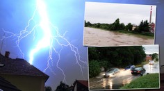 Pořád hrozí silné bouřky! Podívejte se, co už napáchaly!