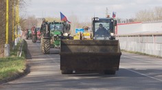 V Libereckém kraji opět protestovali zemědělci. Podpořili je i starostové
