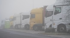 Policisté si posvítili na řidiče kamionů. Nedodržují přestávky a odpočinek