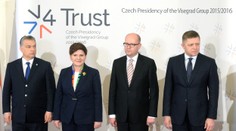 Visegrádská čtyřka odmítá návrh Evropské komise o přerozdělování