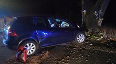 U Pohořelic auto narazilo do betonového mostku. Čtyři zranění!