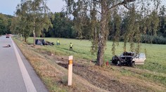 Auto v protisměru u Nové Bystřice zabilo řidiče dalšího vozu