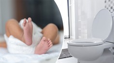 18letá dívka porodila na nemocniční toaletě. Nevěděla, že je těhotná