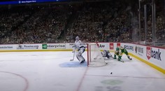 Nevídaná situace v NHL. V zápase se objevily dva puky, jeden skončil v bráně