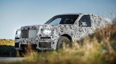 Rolls-Royce poprvé ukázal SUV Cullinan, prozatím v kamufláži