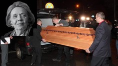 Foto, ze kterého mrazí: Rakev pro legendu Jiřinu Jiráskovou...
