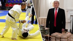 Trumpa přeměřili lékaři. Je to tlusťoch. Zato Putin trénuje judo