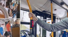 VIDEO: Samozvaný vyhazovač vykopl z autobusu muže bez roušky