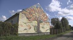 Domy jako malířská plátna: Lidé napodobují umění Van Gogha