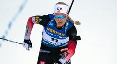 Sprint v Ruhpoldingu ovládla Eckohoffová, Charvátová patnáctá