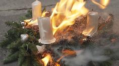 Adventní věnec může vzplanout během pár vteřin. Hasiči radí, jak tomu předejít