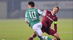Sparta opět ztratila, bod zachránila v závěru. Liberec přejel Pardubice