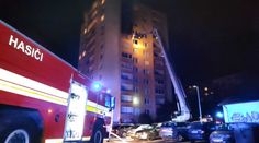 Hrůzný požár v Prešově: Lidé stáli na oknech, sousedy vyburcoval popálený muž