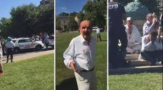 VIDEO: Turecká ochranka brutálně zkopala demonstranty v USA