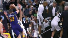 Drsná NBA! Dostal kolenem do rozkroku, měsíc si nezahraje
