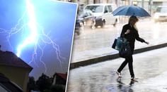 Na sever Moravy se valí silné bouřky, varují meteorologové