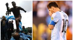 Leo, vrať se! Messimu postavili sochu, všichni na něj naléhají