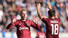 Slavia i Plzeň po otočkách vyhrály. Spartu dovedl za třemi body Karabec