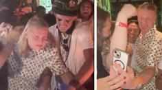 Haaland si užívá dovolenou na Ibize. Rozdivočil se za dýdžejským pultíkem