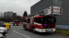 Hlavní budova českých hasičů vzplála. Jednotky ani nemusely vyjet z garáže