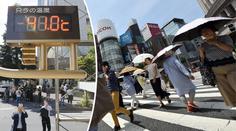 Japonsko zasáhla pekelná vedra. Bylo přes 41 °C, zemřelo 44 lidí