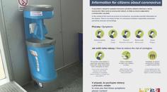 Hygiena především! Čistí se vagóny i školy, přibývá stojanů s dezinfekcí