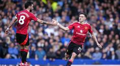 Manchester United zachránil další možný krach. S Evertonem vybojoval bod