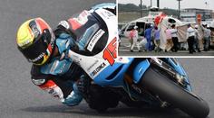 STRACH v MotoGP: De Angelis po těžkém pádu krvácí do mozku!