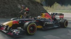 Kolo proti formuli. Verstappen si zazávodil s belgickým cyklistou