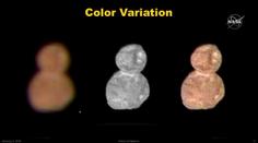 Vědci zveřejnili fotky záhadné planetky. Vypadá jako sněhulák