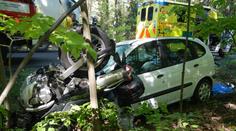 Na jihu Čech bourali dva motorkáři, jeden střet nepřežil