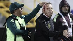 Drama v Lize národů. Trenér po útoku fanouška odešel se zakrvácenou hlavou