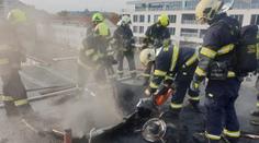 V plzeňské nemocnici začalo hořet, hasiči evakuovali některé pacienty