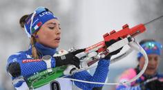 Sprint vyhrála Wiererová. Charvátová dojela šestá