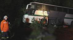 VIDEO: 9 lidí zemřelo během nehody autobusu na Ukrajině