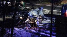 Dálnici D7 zablokovala hromadná nehoda! Nejméně dva zranění