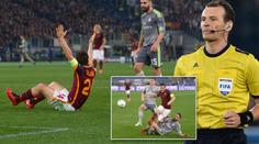 Český sudí nepřítelem Římanů. Proti Realu je okradl o penaltu!
