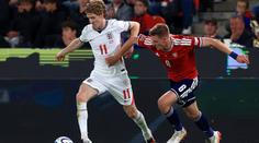 Česko vs. Anglie ON-LINE: Češi v deseti inkasovali. Gordon potrestal chybu v obraně