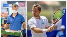 Vypadáte jako ten tenista. Vítěz French Open pracuje v supermarketu