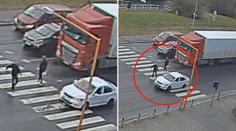 Muž zběsile ujížděl policistům! Málem zabil chodce, auta těsně míjel