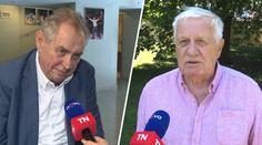 Pavel překročil Rubikon, míní Klaus. Žalobu bych nepodával, vyjádřil se Zeman