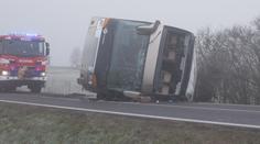 Za nehodu u Žatce dostal řidič autobusu podmínku. Podle soudu jel příliš rychle