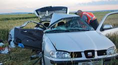 Tragédie u Brna: Řidič nedal přednost, zemřela matka a její děti