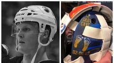 Oilers hráli pro Colbyho! Zesnulého spoluhráče uctili videem i výstrojí