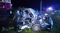 Tragická nehoda na Táborsku. Na železničním přejezdu zemřel řidič